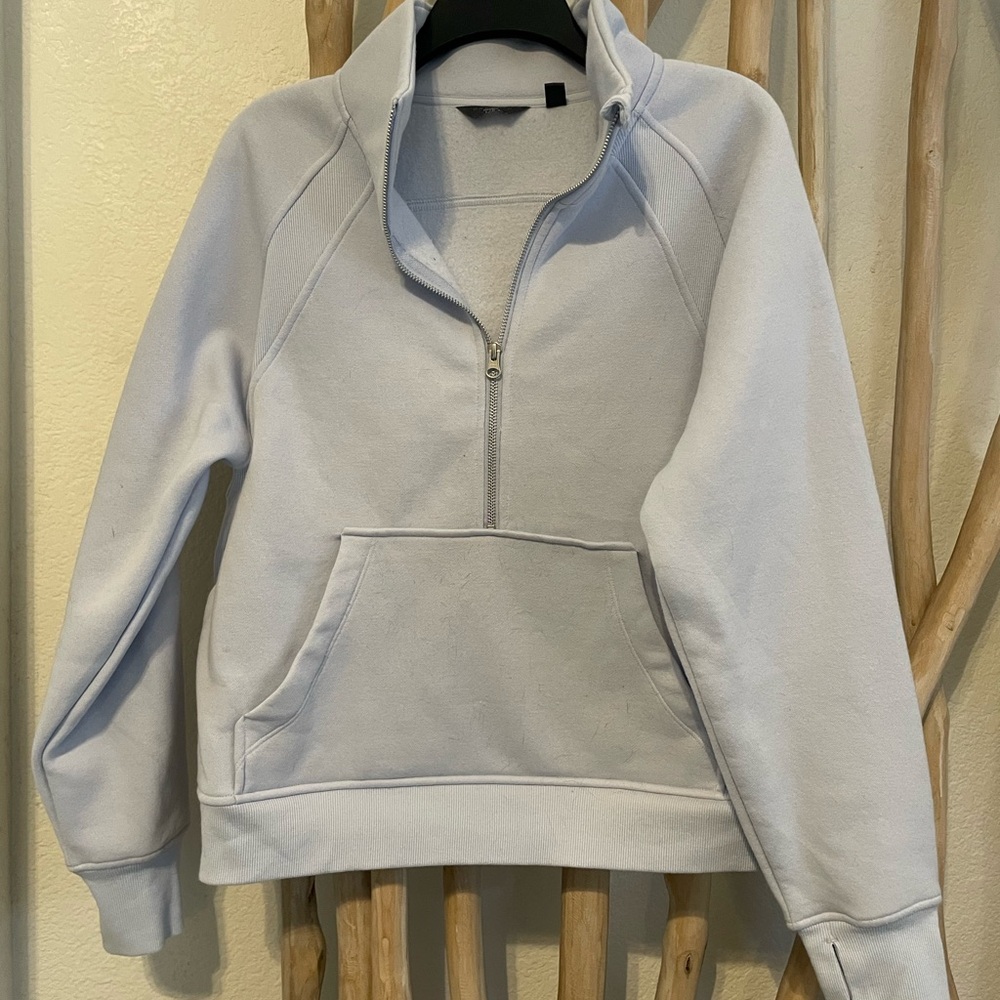 Light blue sweatshirt